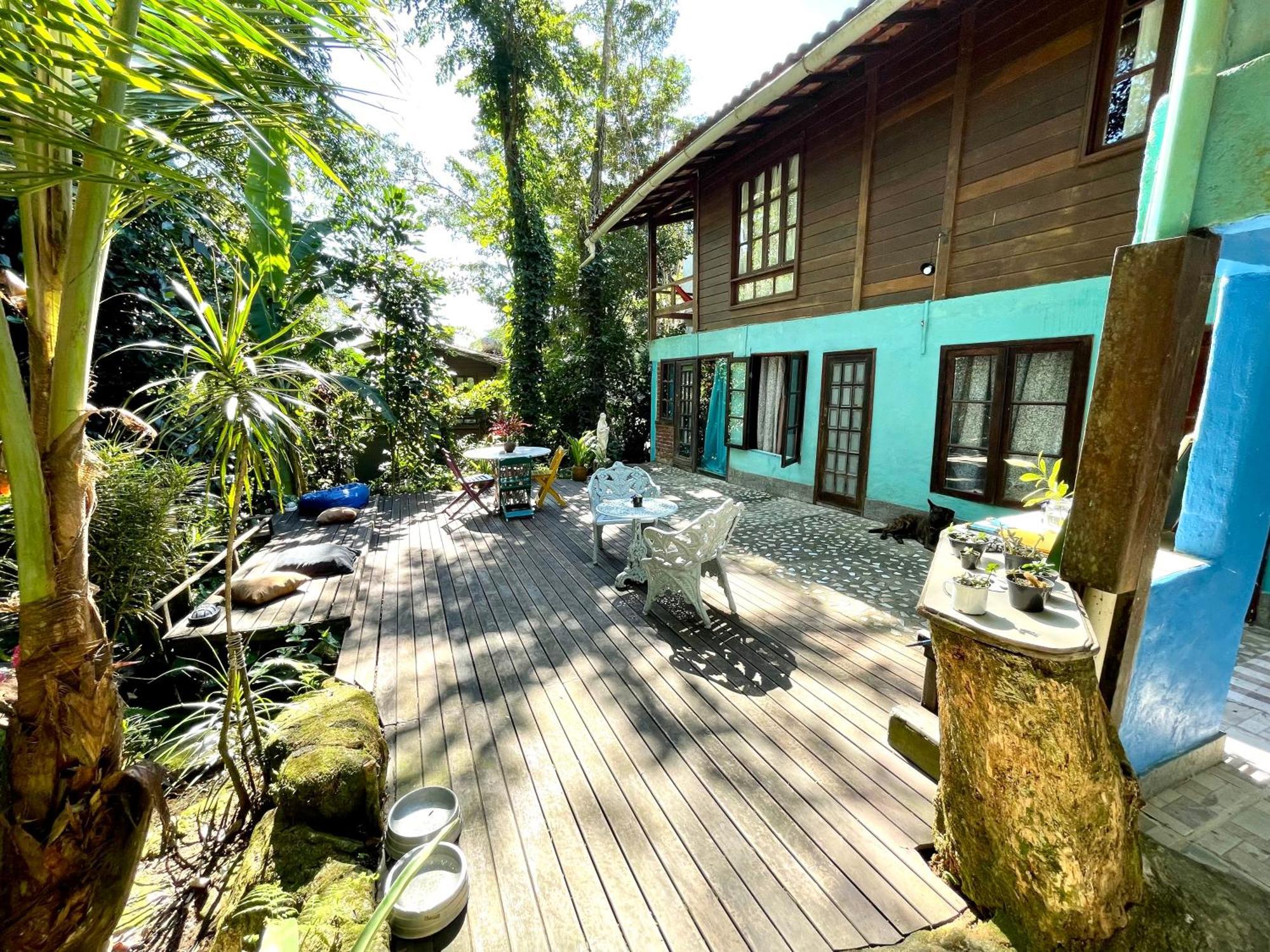 Casa Selva - Vila Do Abraao - Ilha Grande Eksteriør billede